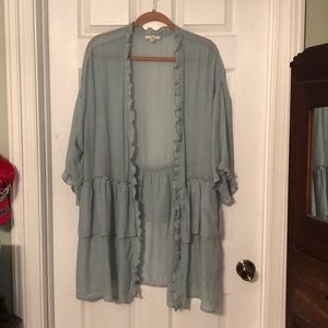 Gauzy cardigan